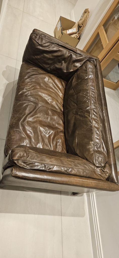 Leather sofas 