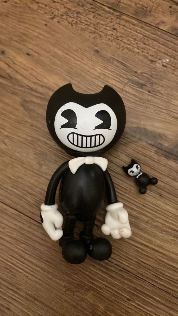 Bendy and the Ink Machine Action Figure with Little Friend