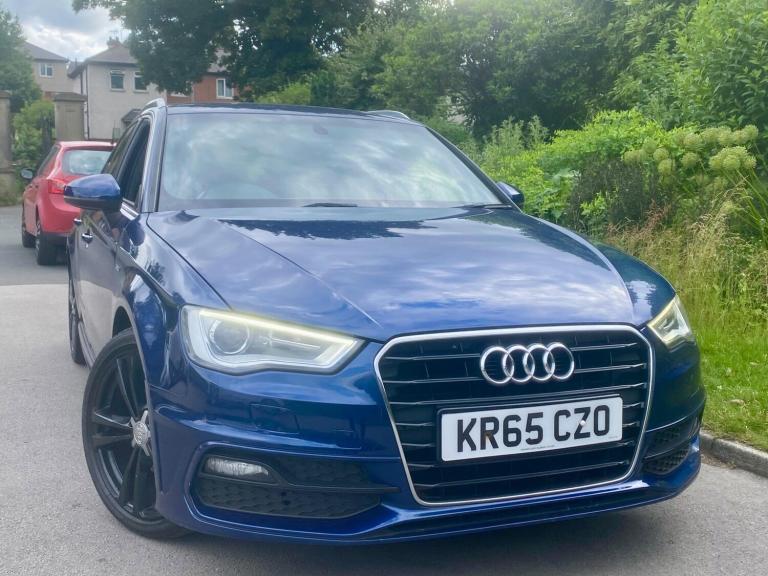 2015 Audi A3 1.6 TDI S line Sportback Euro 6 (s/s) 5dr (Nav) HATCHBACK Diesel Manual
