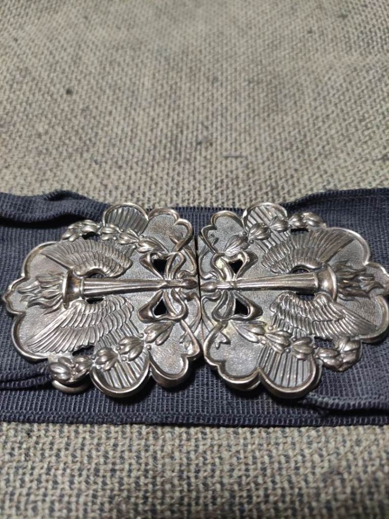 RARE 1957 Solid Sterling Silver Nurse's Belt - Birmingham Hallmarked
