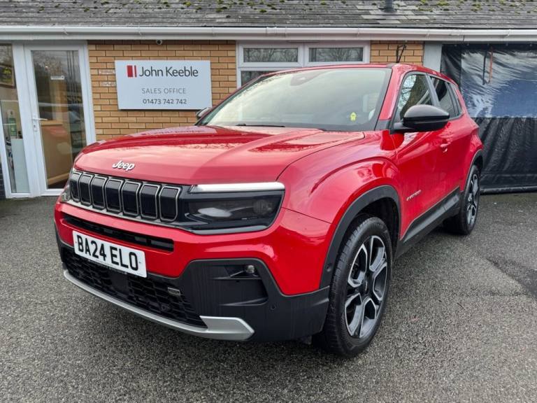 2024 Jeep AVENGER 1.2 e-Hybrid Summit 5dr DCT HATCHBACK PETROL Automatic