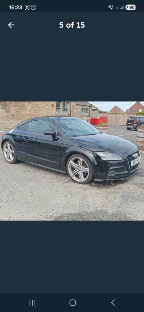 AAUDI TT 1.8 TFSI 2014 BLACK 117K 