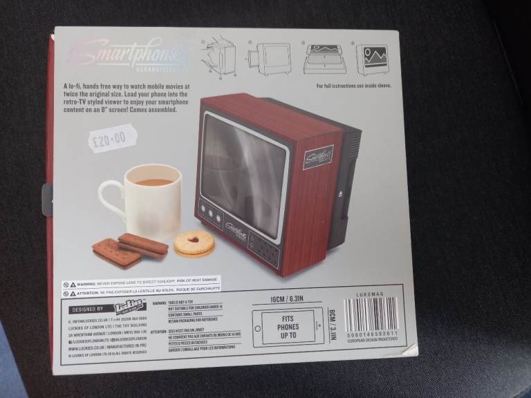 Smartphone screen magnifier