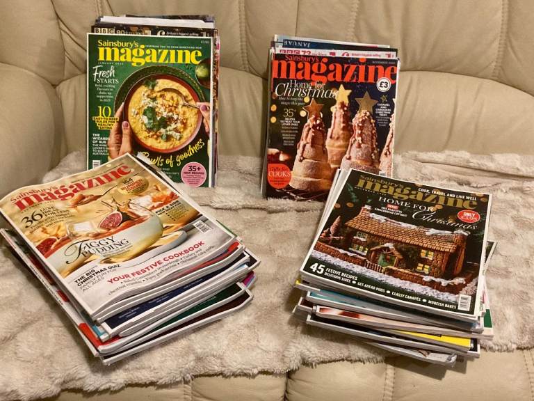 @  FREE SELECTION OF SAINSBURY'S MAGAZINES.. MAY BE OF USE BEFORE RECYCLING  @
