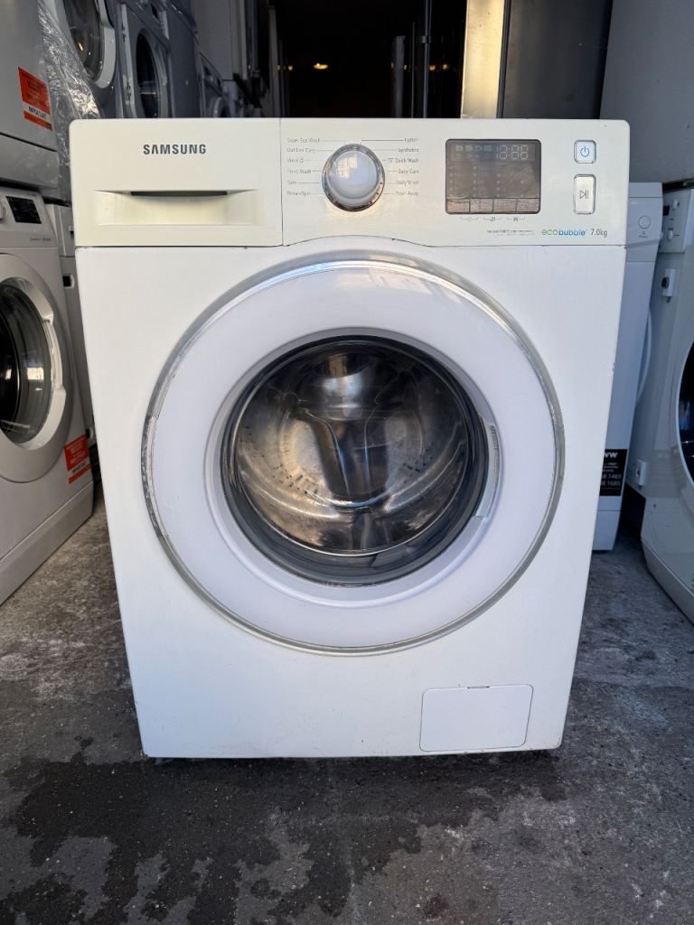 Samsung EcoBubble 7kg Washing Machine With Free Delivery N Warranty 
