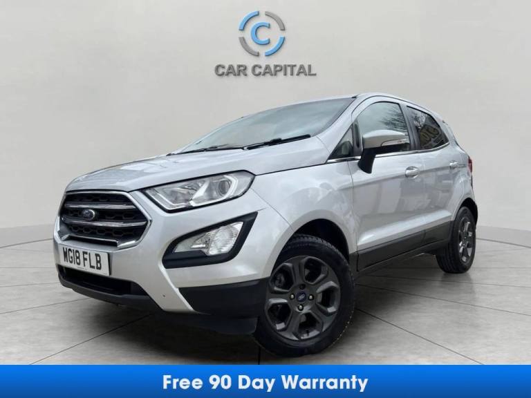 2018 18 FORD ECOSPORT 1.0T ECOBOOST ZETEC SUV 5DR PETROL AUTO EURO 6 (S/S) (125 
