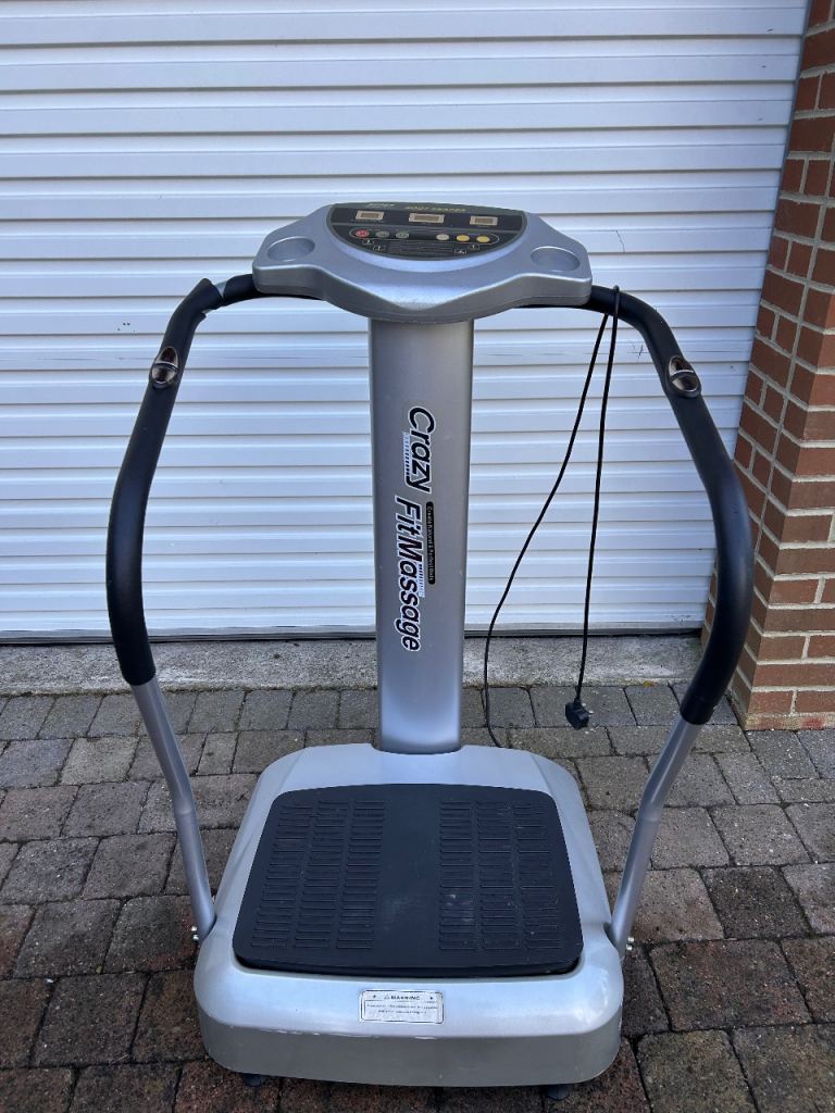 Super Body Shaper Crazy FitMassage Vibration Plate - Fair Condition