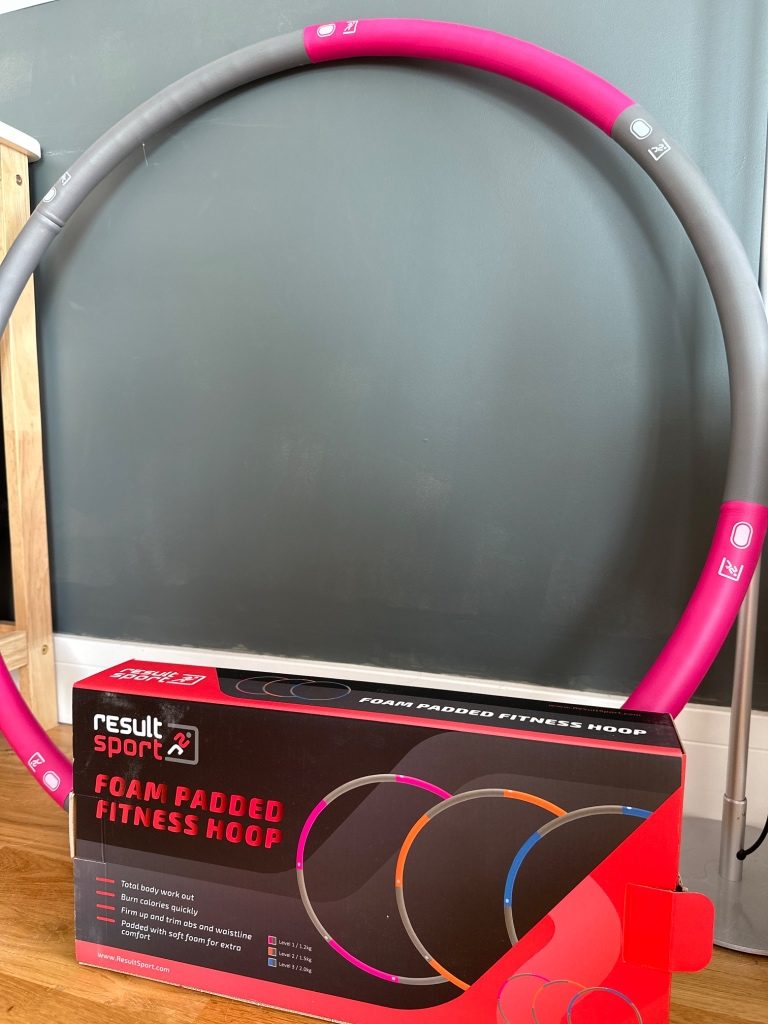 image for Brand New ResultSport Foam Padded Fitness Hoop - Adjustable Size