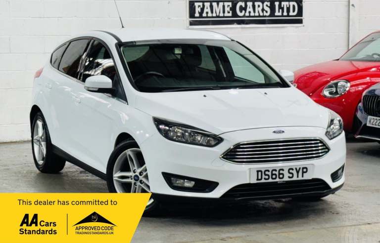 2016 Ford Focus 1.0 EcoBoost 125 Zetec 5dr Auto HATCHBACK PETROL Automatic