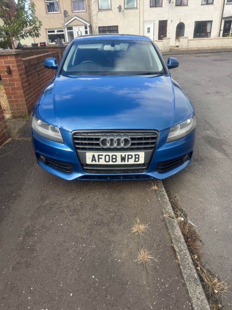 Audi, A4, Saloon, 2008, Manual, 1968 (cc), 4 doors