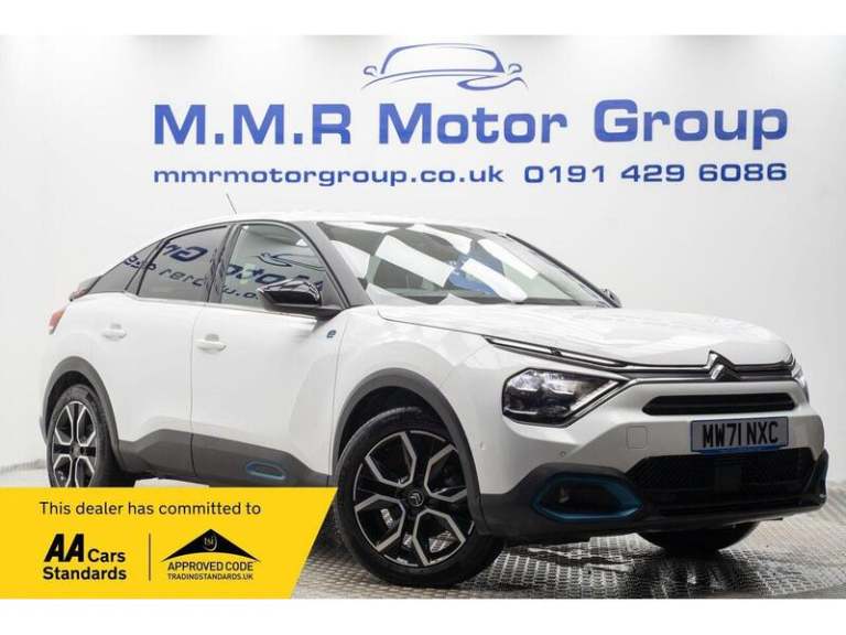 2021 Citroen e-C4 50kWh Shine Plus Auto 5dr (7.4kW Charger) Hatchback Electric Automatic