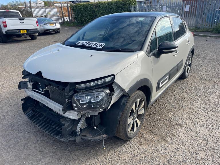 2024 CITROEN C3 PLUS 24 REG accident damaged salvage