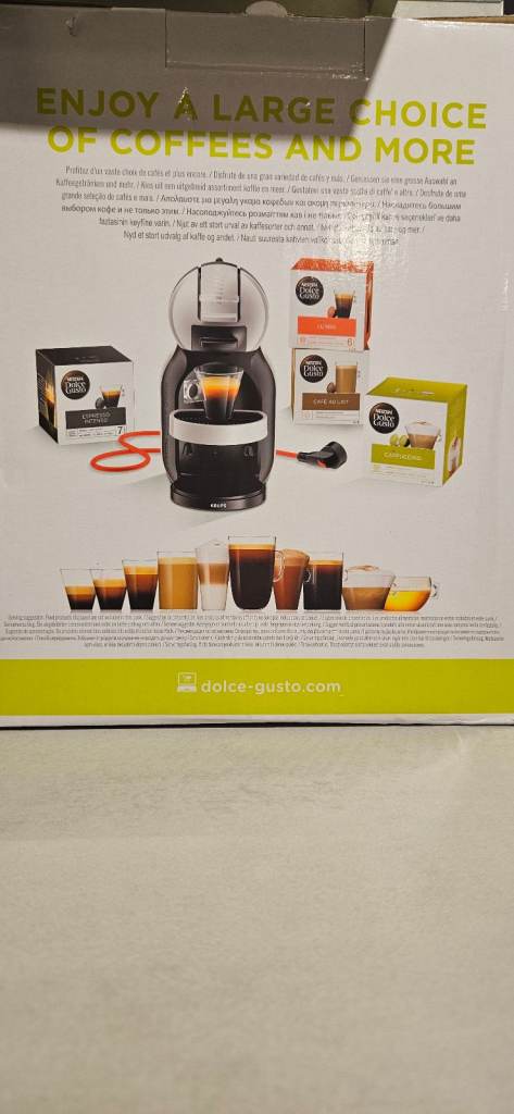Nescafe Dolce Gusto Krupps Coffee Machine  £25 ono