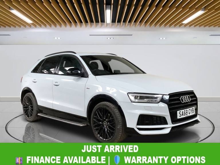 2018 Audi Q3 1.4 TFSI CoD Black Edition SUV 5dr Petrol S Tronic Euro 6 (s/s) (150 ps) ESTATE Petr...