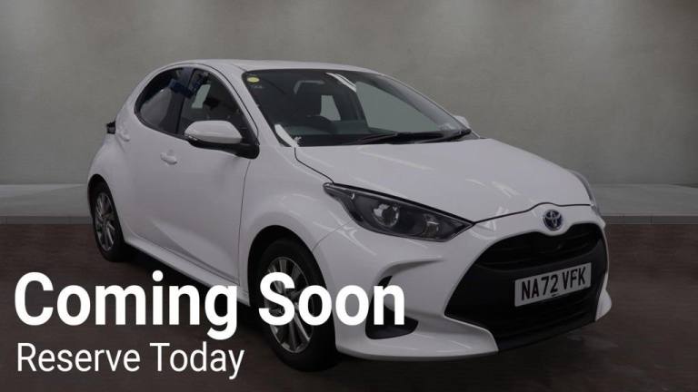 2022 Toyota Yaris 1.5 VVT-h Icon Hatchback 5dr Petrol Hybrid E-CVT Euro 6 (s/s) (116 ps) Hatchbac...