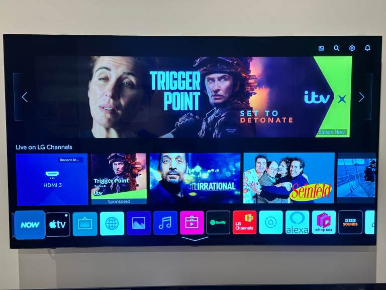 65" LG 2160p (4K) OLED TV great condition wall mounted LG OLED65C9PLA