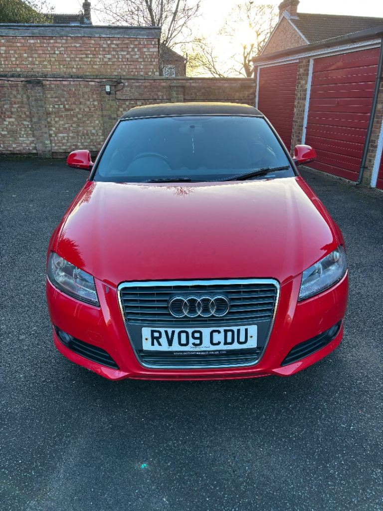 Audi, A3, Convertible, 2009, Manual, 1595 (cc), 2 doors