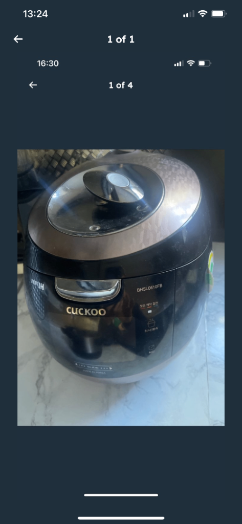 Cuckoo pressure rice cooker