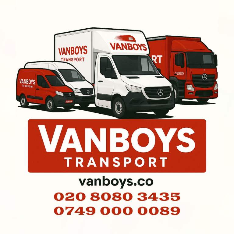 MOVERS & PACKERS VAN AND MAN REMOVALS MOVINGS TRUCK WITH A SAME DAY PALLET DELIVERY COURIER SERVICE