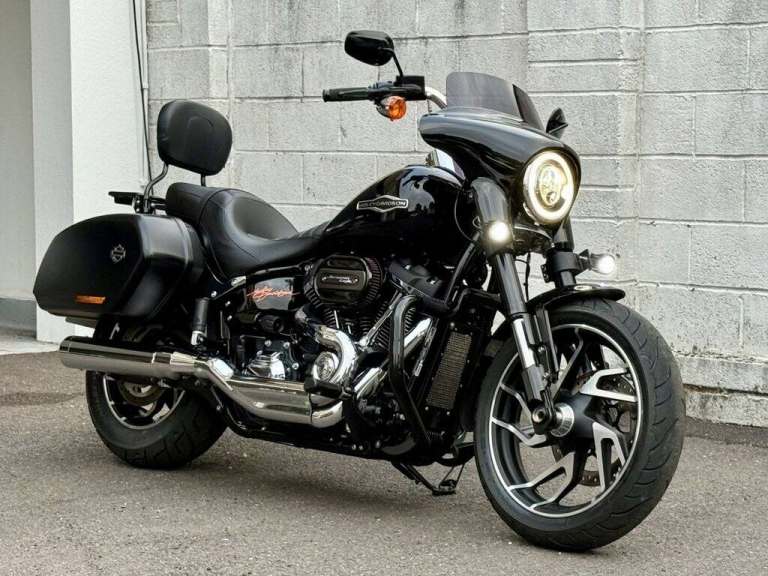 2019 19 HARLEY-DAVIDSON SOFTAIL 1745 FLSB SPORT GLIDE CUSTOM CRUISER PETROL MANU