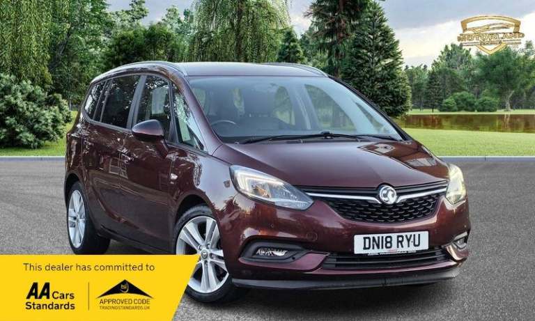 2018 Vauxhall Zafira SRI NAV MPV Petrol Manual