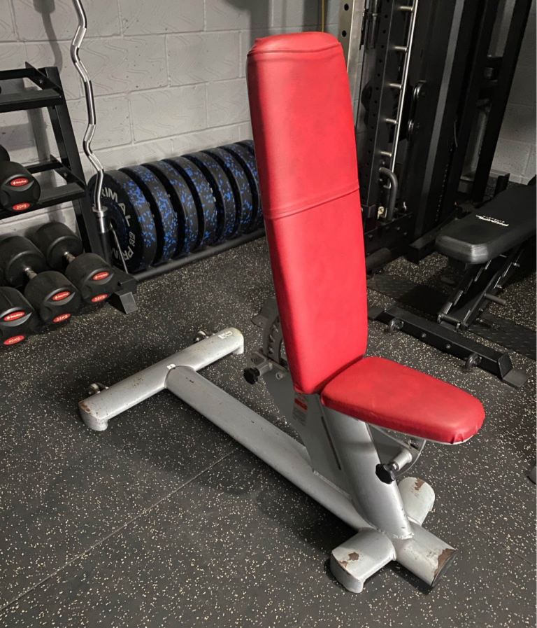 GYM80 ADJUSTABLE BENCH COMMERCIAL GYM EQUIPMENT SYGNUM WEIGHTS