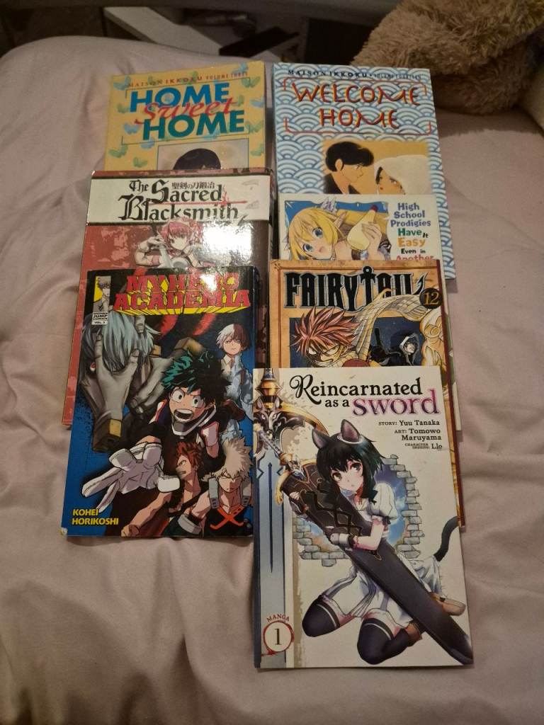 Bundle of Manga Books - Good Condition