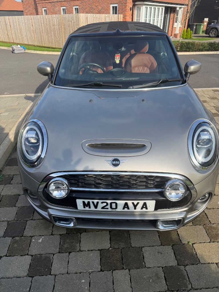 Mini Cooper S 2020 Convertible Silver Exclusive -£16995!!!!