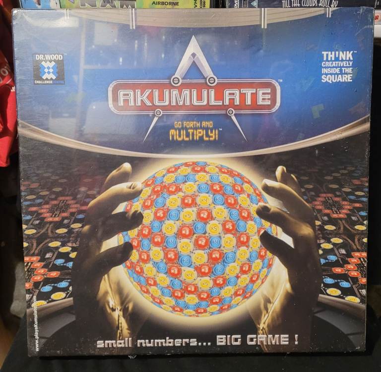 Akumulate New The Dr. Wood Challenge Centre Small Numbers Sealed aa