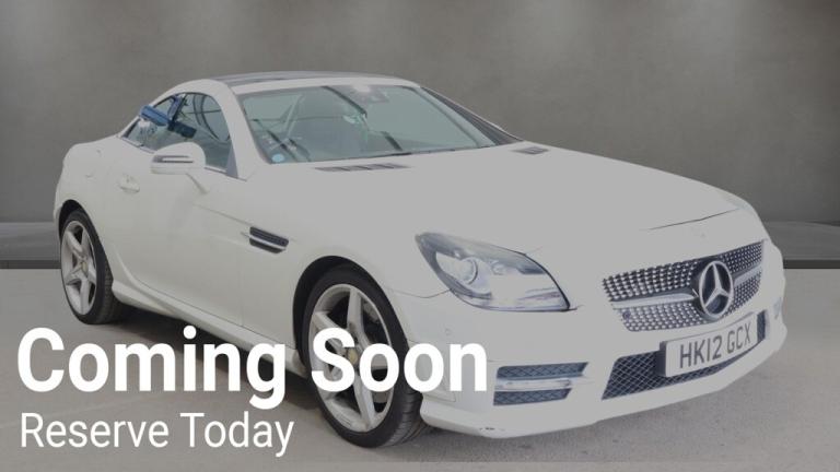 2012 Mercedes-Benz SLK 2012 12-Reg Mercedes SLK 250 CDI BlueEFFICIENCY AMG Sport Auto,48,000 Mile...