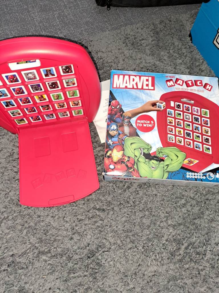 Avengers match cube game