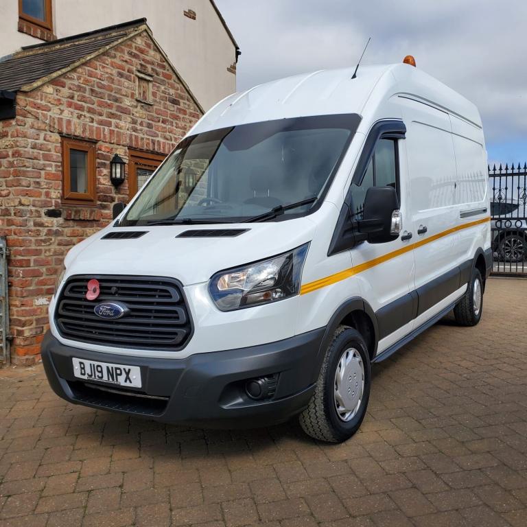 19 Ford Transit  2.0 TDCi 130ps H3 LWB High roof, 103,000miles, 1Company owner,