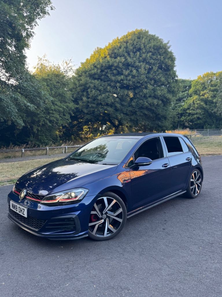 2018 Volkswagen Golf Gti Atlantic Blue 42K FSH 