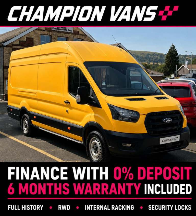 2020 Ford Transit 2.0 350 Leader Van L4 H3 RWD 130 BHP