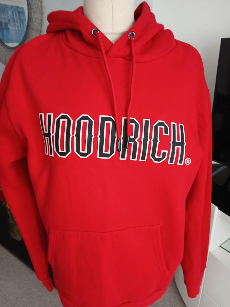 Men's Hoodrich red jogging suit