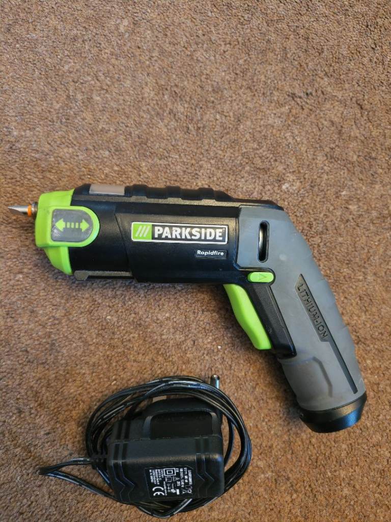 Parkside Rapidfire 3.6V Cordless Screwdriver with Charger