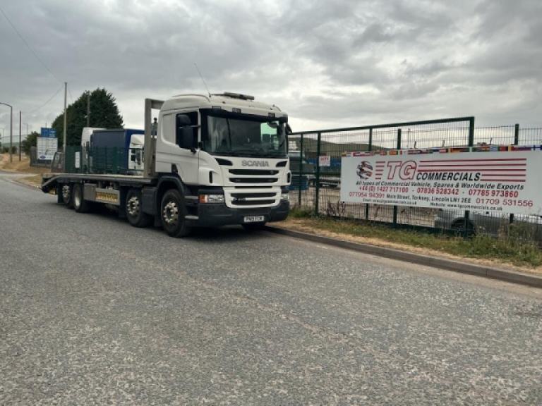 2019 (19) SCANIA P-SRS L-CLASS DIESEL FLAT 12.7 P410 LB