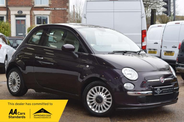 2013 Fiat 500 0.9 500 Lounge T Semi-Auto 3dr Hatchback Petrol Automatic