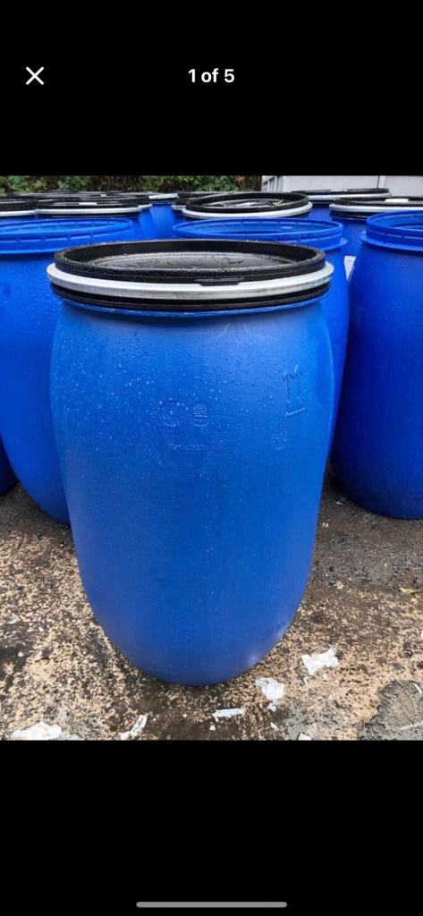 220 litre Export drums