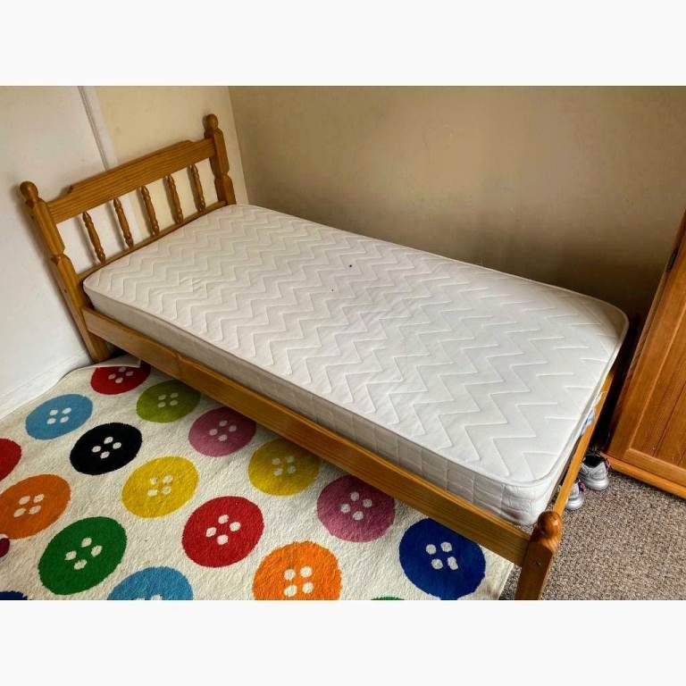 eye catching single bed frame mattress is fresh and breezy and made for a good nights sleep.