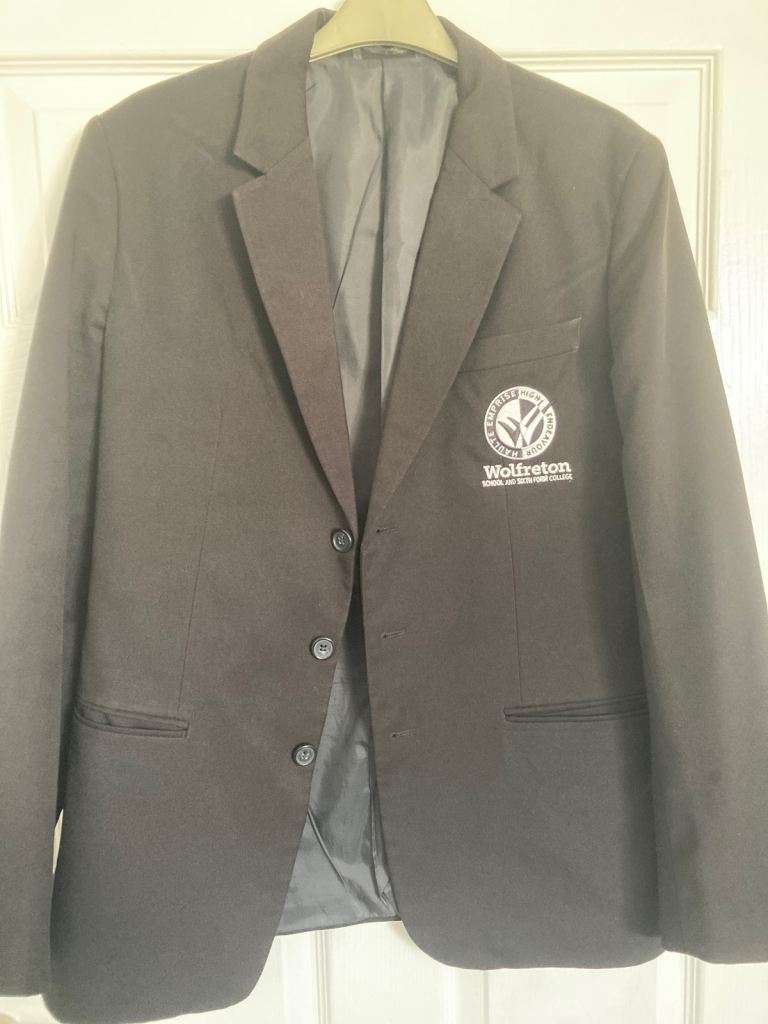 Wolfreton school blazer boys size 38