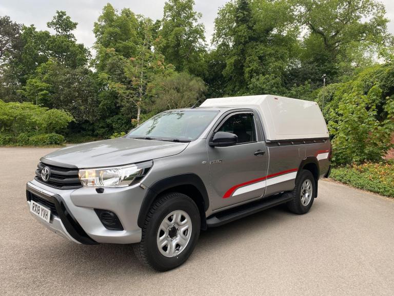 2018 Toyota Hilux 2.4 D-4D Active 4WD Euro 6 2dr (3.5t) PICK UP Diesel Manual