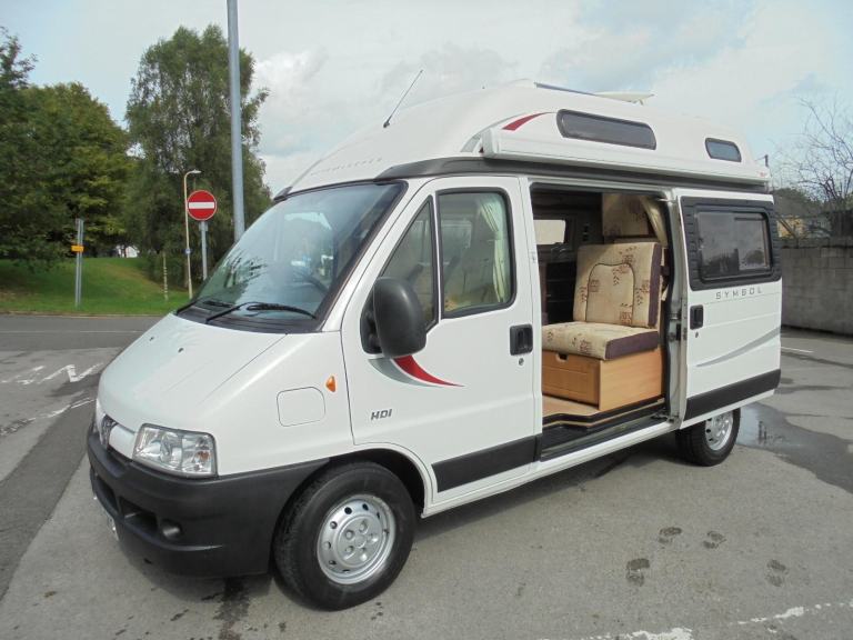 2006 06 AUTO-SLEEPER SYMBOL 2 BERTH 3 TRAVEL SEATS IN WHITE # LOW MILEAGE FSH #