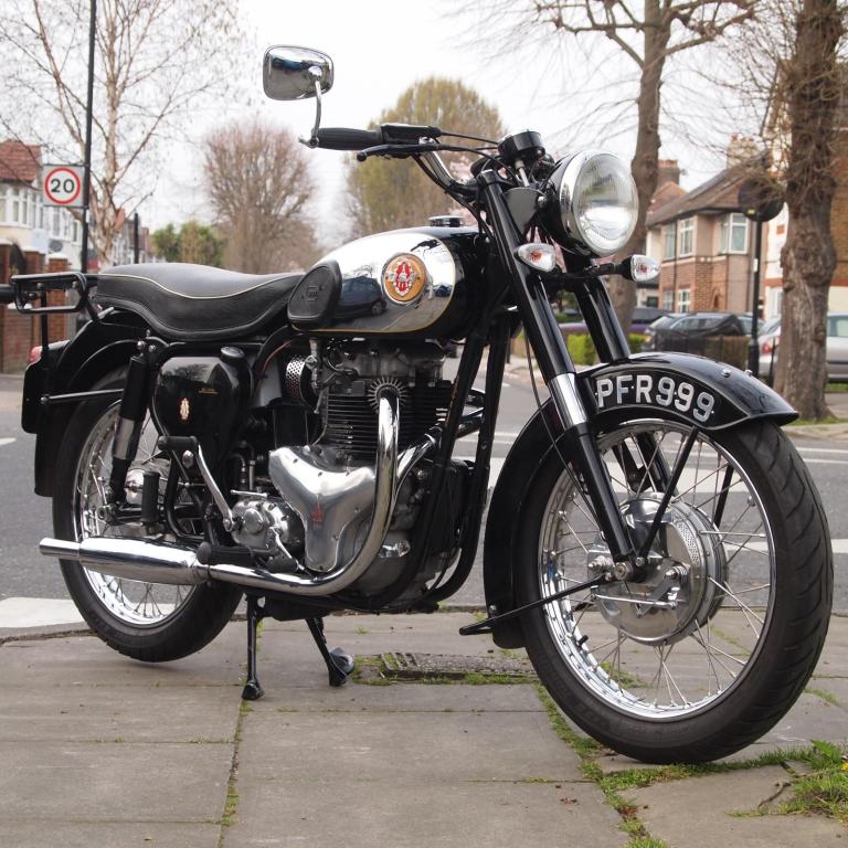 1959 BSA A10 650 CC Restored By Expert Engineer, Fitted With Electric Start