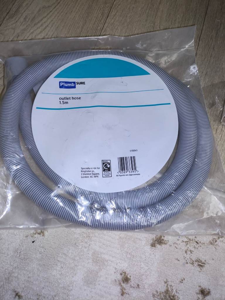 Outlet hose 1.5 metre