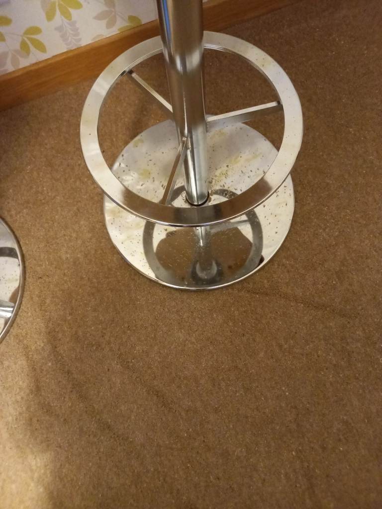 2 stools fixed height