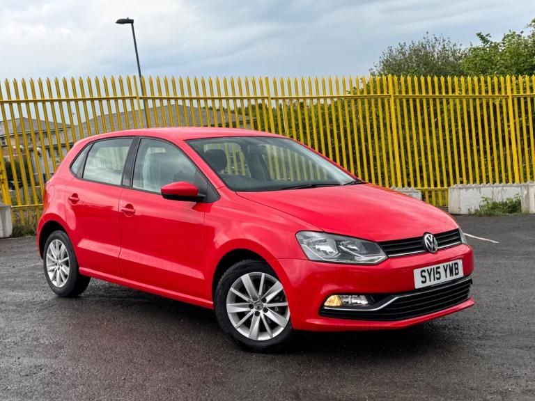 2015 Volkswagen Polo 1.2 TSI BlueMotion Tech SE Euro 6 (s/s) 5dr HATCHBACK Petrol Manual