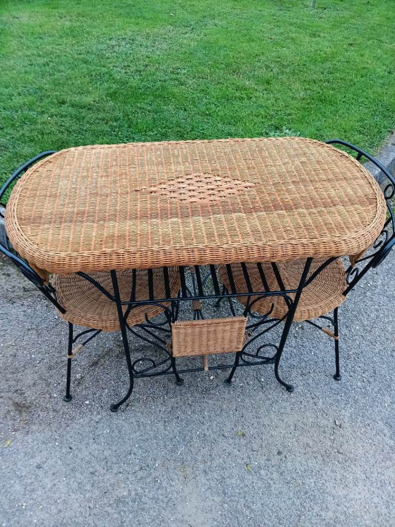 Bistro  table  and two  chairs 