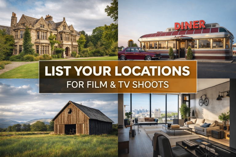 Locations & Spaces Wanted for Film & Photo Shoots