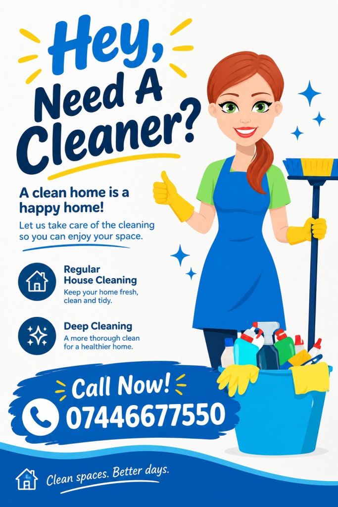 Cleaner help for everyone!